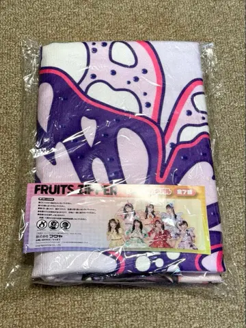 FRUITS ZIPPER 나카가와 루카 GIGO 후드 부착 타월