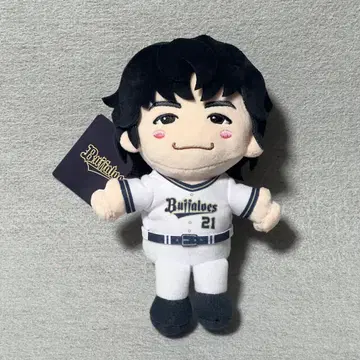 택 포함 오릭스 야마자키 소이치로 봉제 인형 키체인 21