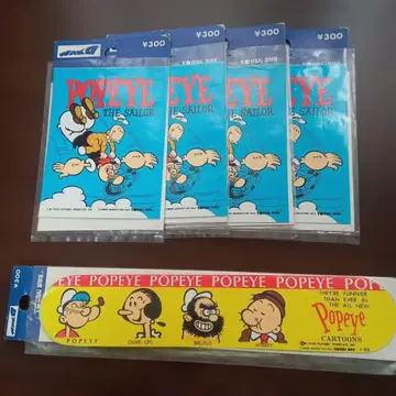 뽀빠이 캐릭터 스티커 묶음 판매