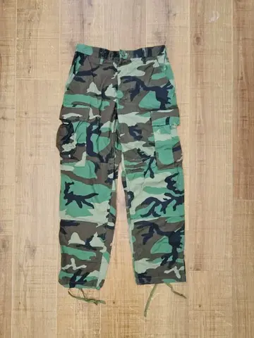 우드랜드 카모 카고 팬츠