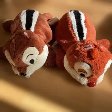 칩과 데일 봉제 인형 디즈니랜드