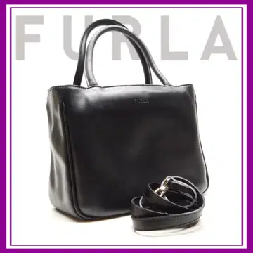 FURLA 훌라 2Way 백 블랙 핸드백 숄더백