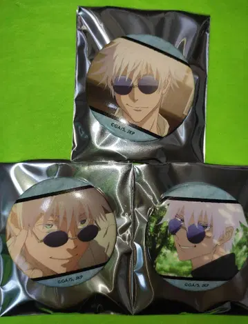 주술회전 캐릭터 배지 컬렉션 고죠 사토루 3개 세트