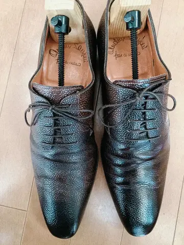 Santoni 가죽 드레스 슈즈