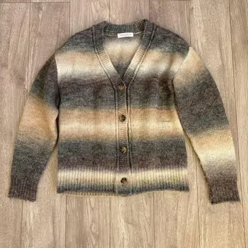 UNITED ARROWS 니트 가디건 긴팔 그라데이션