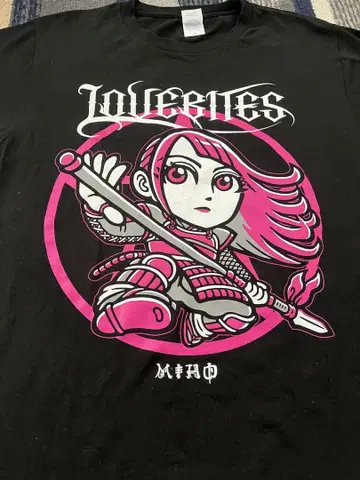 LOVERBITES 미호 T셔츠 L 사이즈