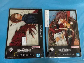 DEATHNOTE 제일복권 C상 아크릴 보드 2개 세트