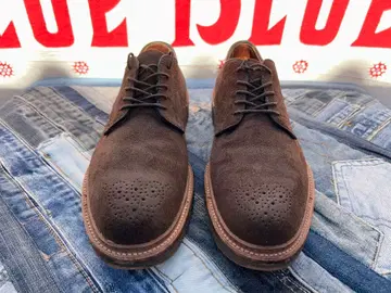 Alden 블루블루 메달리온 신발