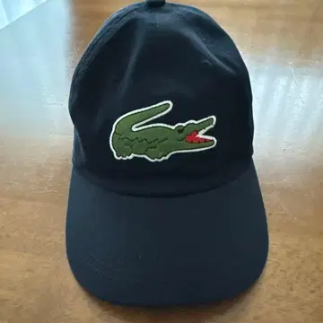 LACOSTE 라코스테 캡 58 네이비 그린 골프 와펜