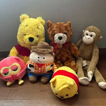 묶음 판매 봉제 인형 6세트