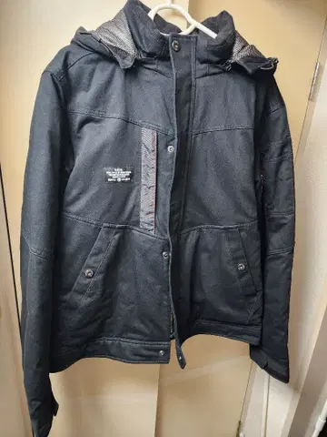 바틀 면 100% 방한 자켓 XXL 블랙