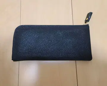 폰타타 L자 지퍼 장지갑 블랙