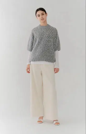 택 포함 새상품 yori  코듀로이 팬츠 화이트 36 요리