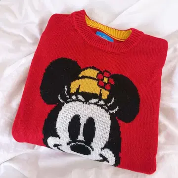 도쿄 디즈니 리조트 미니 마우스 스웨터 M 사이즈