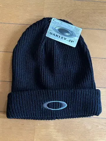 [ 레어 ] OAKLEY 오클리 니트 모자 블랙 블랙 미사용품