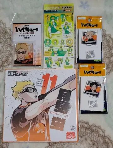 하이큐 츠키시마 케이 야마구치 타다시 세트