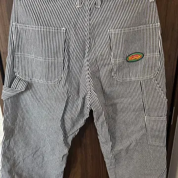 XLARGE 스트라이프 패턴 워크 팬츠 30