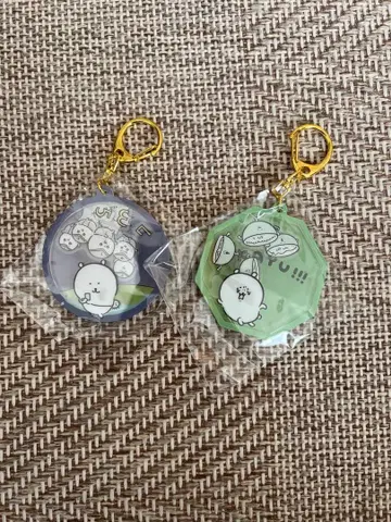 나가노 캐릭터즈 움직이는 아크릴 키링 우주적인 5인 오카유