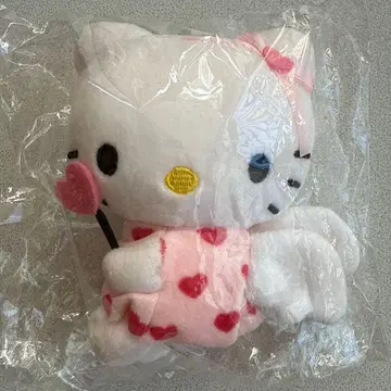 헬로키티 봉제 인형 천사 레어 키링 산리오 키티