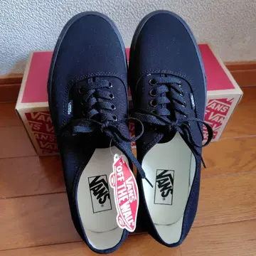 새상품 VANS 오센틱 29.5cm 블랙 x 블랙