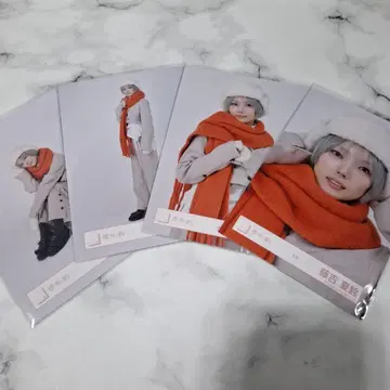 사쿠라자카46 후지요시 카린 겨울 의류 4종 컴프 브로마이드