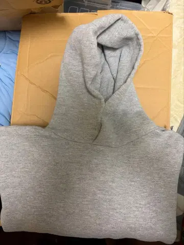 RUSSELL 그레이 XXL 후드티 usa