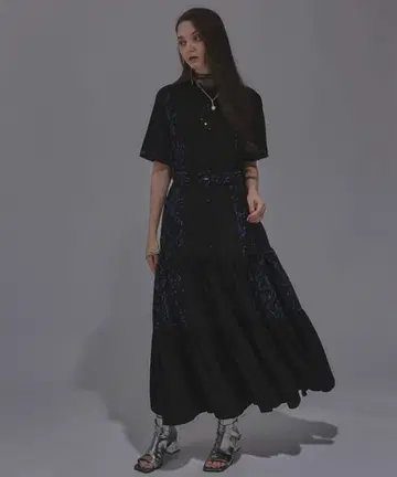 하이 레이스 절개 원피스 (HARE)