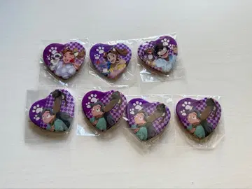 닌타마 란타로 닌타마 난자타운 하트형 캔뱃지 캔뱃지