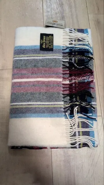 글렌 프린스 머플러 램스울 glen prince 체크