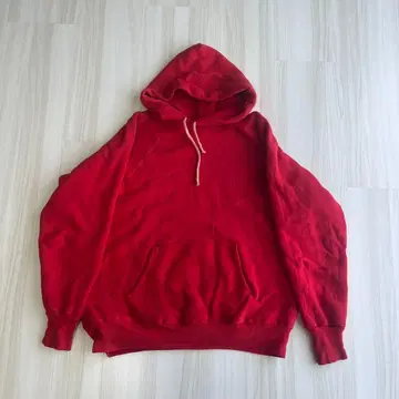 50s 60s 더블 페이스 후드 맨투맨 빈티지