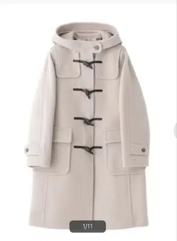 매킨토시 철학 더플 코트 새상품급