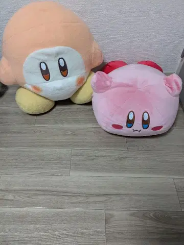 커비 와돌디 봉제 인형 세트