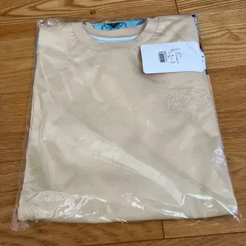 R.I.D 도트 T셔츠 크림 x 블루 FREE