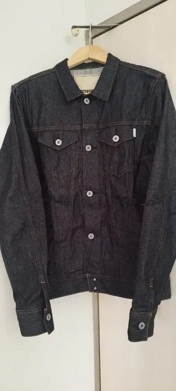 FACTOTUM 다크 데님 자켓 사이즈 48