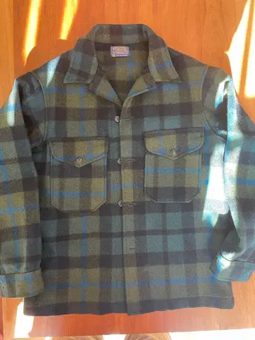 70s Pendleton 울 셔츠 자켓