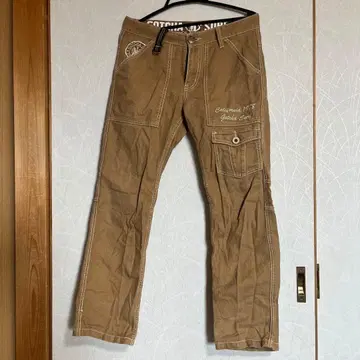 GOTCHA 캐주얼 팬츠 브라운