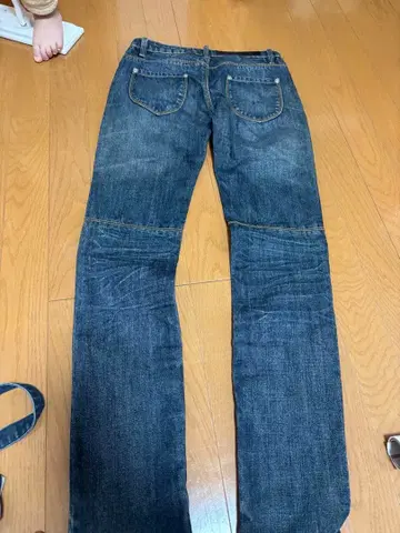 스트레이트 레그 데님 26 다크 블루