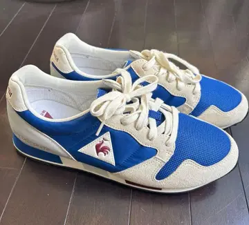 새상품 le coq sportif 스니커즈 파랑/화이트 르꼬끄