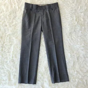 NEWYORKER 뉴요커 슬랙스 울 캐시미어 혼방 그레이 64