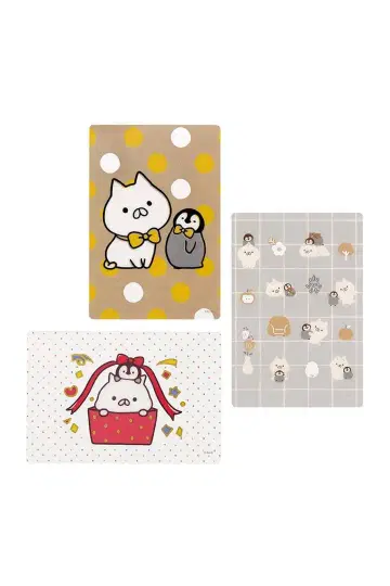 네코펜히요리 클리어 카드 3장 세트