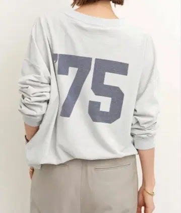 택 포함 새상품 라빠르망 레미 리프 LONG SLEEVE TEE