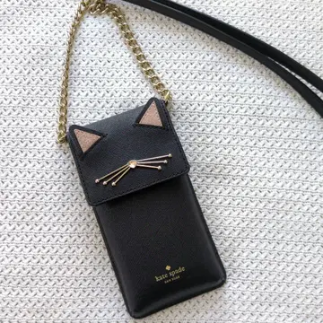 케이트 스페이드 뉴욕 고양이 스마트폰 숄더백