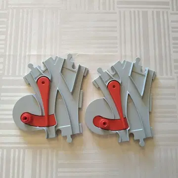 레고 듀플로 레일 포인트 절개 포인트 레일 선로 분기 레일 절개