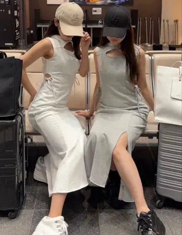 후디 머메이드 컷 원피스 LIP SERVICE 택 포함