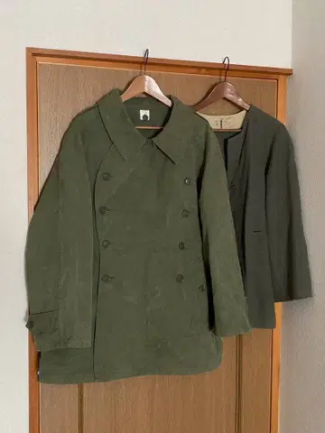 라이너 포함! 프랑스군 실물 M38 모터사이클 자켓 레어 공군 사양!