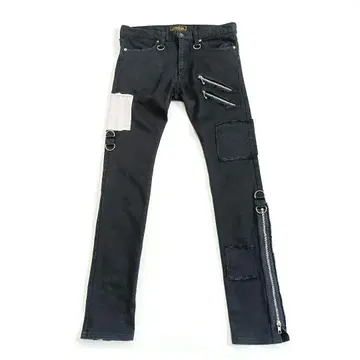 King Mob 킹모브 지퍼 반지 본지티 기믹 펑크 M