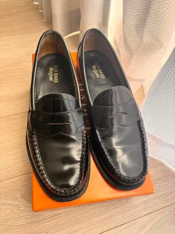 G.H.BASS 로건 페니 로퍼 블랙