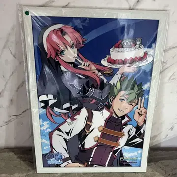 도쿄 게임쇼 궤적 A3 클리어 포스터 액자 포함 궤적 시리즈