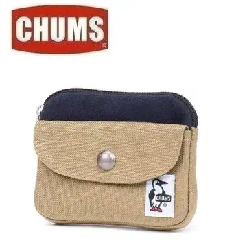 참스 포켓 사이즈 월렛 스웨트 나일론 네이비 지갑