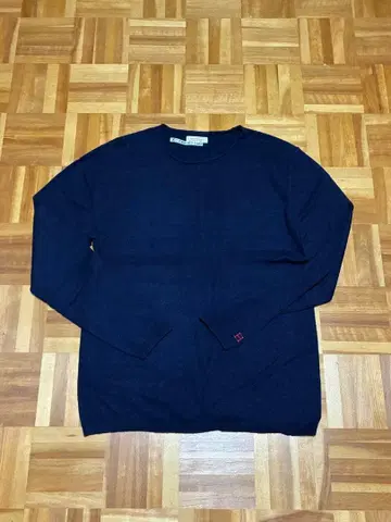 클리닝 완료 H 자수 입고 HRM 하리란 캐시미어 혼방 니트 스웨터 XL